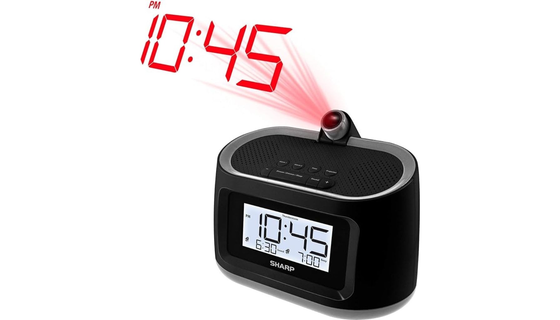 SHARP LCD and Projection Alarm Clock Review