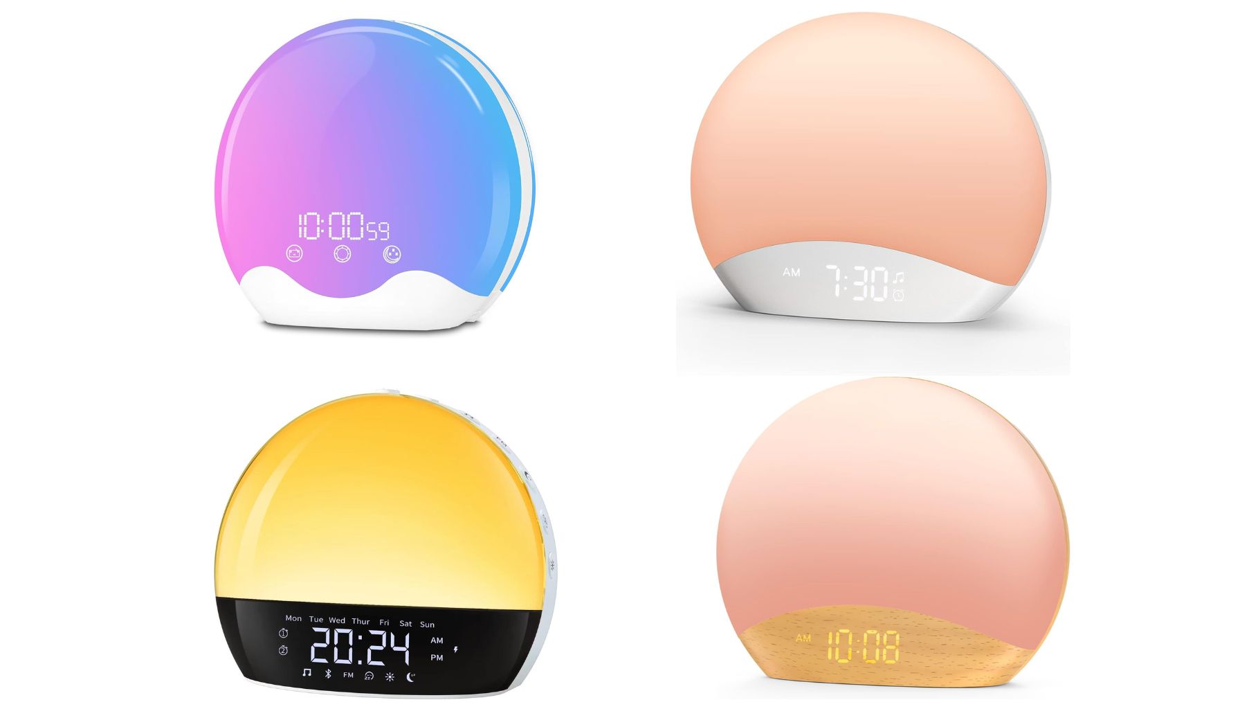 Best Alarm Clock with Nature Sounds and Light
