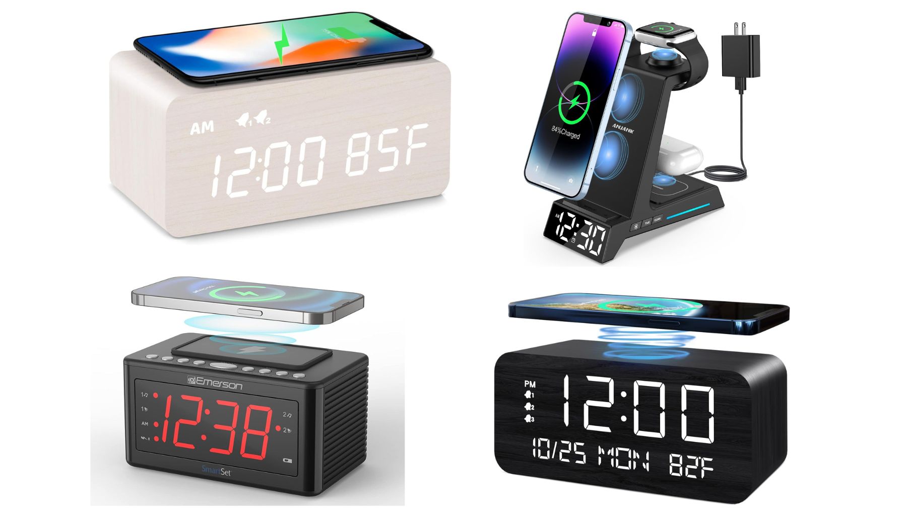 Best Alarm Clock with Wireless Charging
