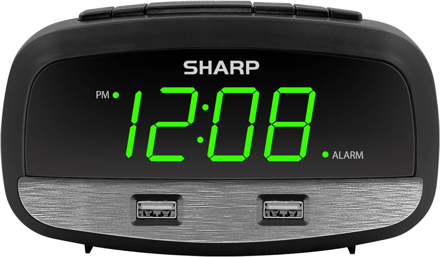 how to set the time on a sharp alarm clock